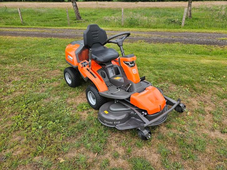 Husqvarna Rider 316TX AWD 112 cm frontmaaier, Tuin en Terras, Zitmaaiers, Zo goed als nieuw, 90 tot 120 cm, Elektrische starter