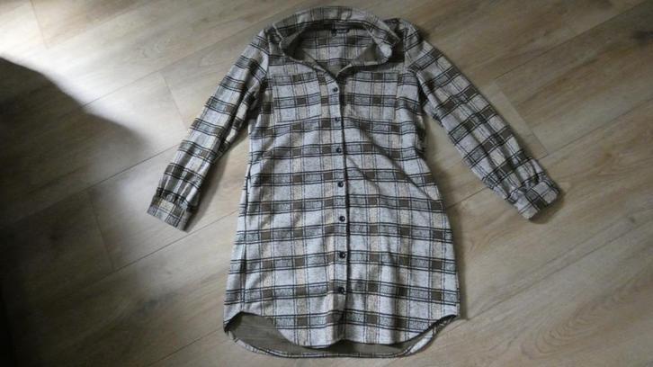 Geruit lang iets dikker overhemd met zakken van Norah, Kleding | Dames, Blouses en Tunieken, Zo goed als nieuw, Maat 38/40 (M)