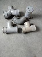 PVC stukken, Doe-het-zelf en Verbouw, Buizen en Afvoer, Ophalen of Verzenden, Zo goed als nieuw, Pvc, Bochten
