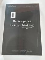 reMarkable 2 + Leren Book Case + Marker Plus - Nieuw!, Ophalen of Verzenden, Nieuw, Remarkable 2