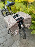 Dubbele fietstassen zgan, Ophalen of Verzenden, Zo goed als nieuw