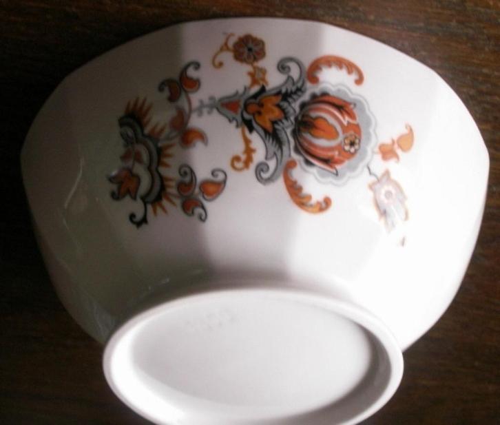 Jamin Regout servies porselein roomschaaltje roomkom vingerk, Antiek en Kunst, Antiek | Servies los, Ophalen of Verzenden