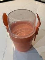 Nieuw! Muesli beker met bestek - Ideaal voor onderweg!, Huis en Inrichting, Keuken | Keukenbenodigdheden, Ophalen of Verzenden