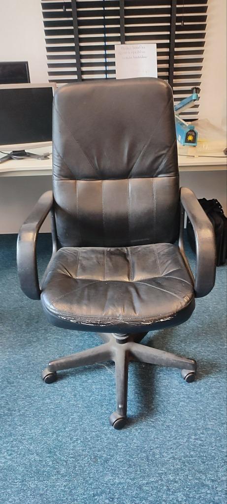 Bureaustoelen - gebruikt - 20 euro per stuk, Huis en Inrichting, Bureaustoelen, Gebruikt, Bureaustoel, Zwart, Ophalen