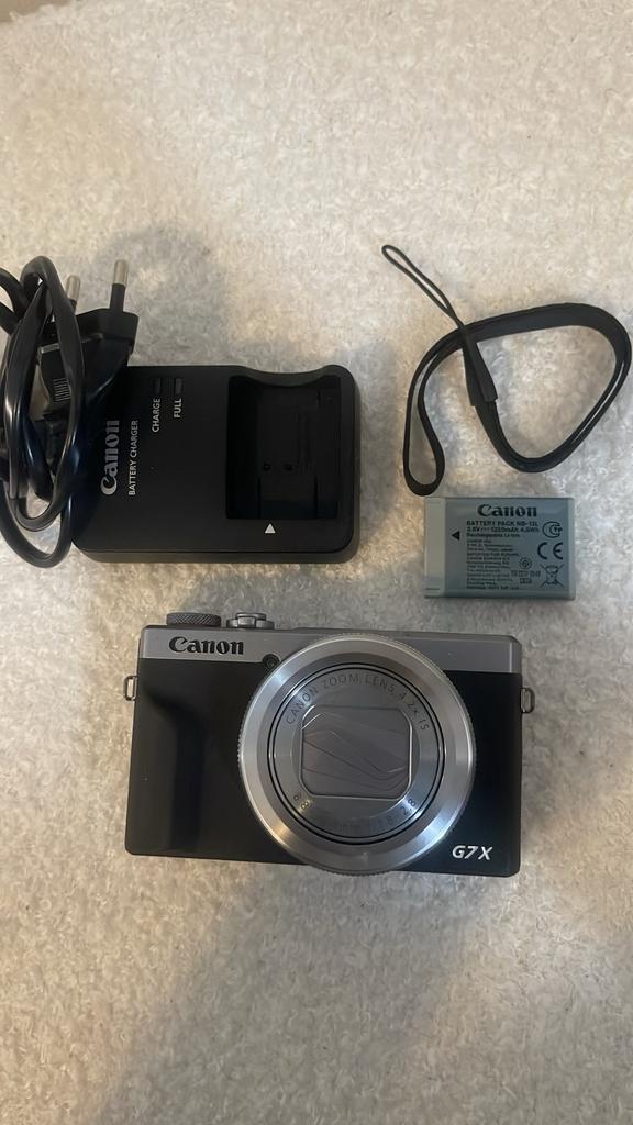 Canon Powershot G7X Mark III, Audio, Tv en Foto, Fotocamera's Digitaal, Zo goed als nieuw, Compact, Canon, 4 t/m 7 keer, Ophalen