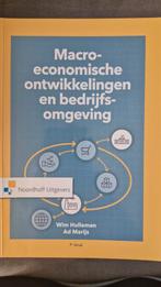 Macro economische ontwikkelingen en bedrijfsomgeving, A.J. Marijs; W. Hulleman, Ophalen of Verzenden, Zo goed als nieuw, Economie en Marketing