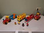Little people voertuigen bus trein brandweer trekker, Ophalen of Verzenden, Zo goed als nieuw, Auto of Voertuig, Met geluid