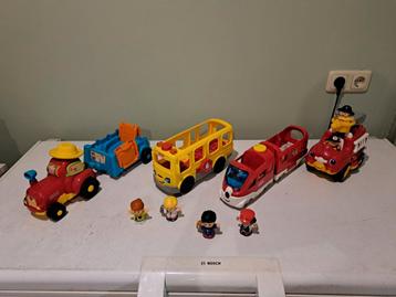 Little people voertuigen bus trein brandweer trekker beschikbaar voor biedingen