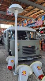 Benzinepomp eiland lantaarn paal benzine pomp verlichting, Verzamelen, Merken en Reclamevoorwerpen, Ophalen, Gebruikt, Overige typen