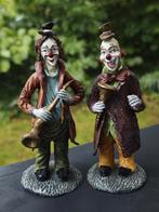 Vintage Clown Beeldjes - Muzikanten Set. Kunsthandel Modern, Ophalen of Verzenden