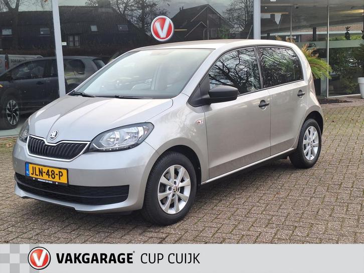 Skoda Citigo 1.0 Greentech 5 DeursActive Airco / Achteruitri, Auto's, Skoda, Te koop, Citigo, ABS, Achteruitrijcamera, Airbags
