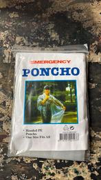 Wegwerp regen poncho, Ophalen of Verzenden, Zo goed als nieuw, Regenjas
