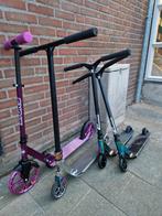 Vier Steppen te Koop: Stuntstep, Story & Type R!, Fietsen en Brommers, Ophalen of Verzenden, Gebruikt, Gewone step