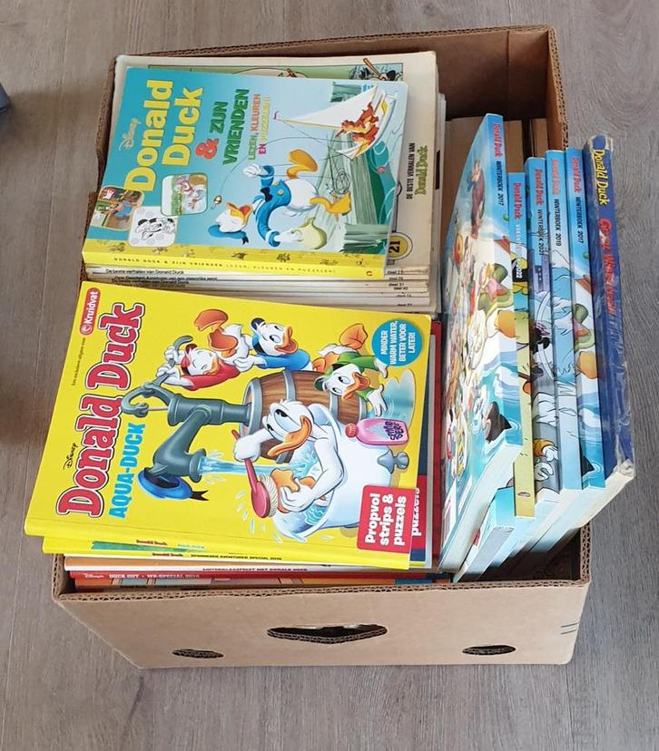 Donald ducks pocket weekbladeren enz.., Boeken, Stripboeken, Gelezen, Meerdere stripboeken, Ophalen of Verzenden