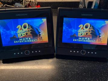Medion Draagbare DVD Speler met 2 Schermen beschikbaar voor biedingen