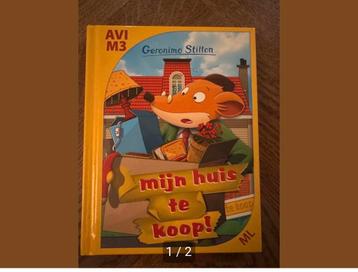 4 Geronimo Stilton AVI Boeken beschikbaar voor biedingen