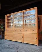 Grote & Hoge teakhouten schoolkast | Xxl buffetkast #2578, Niet ingevuld, Gebruikt, Met deur(en), 200 cm of meer