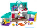 Fisher price little people huis, Kinderen en Baby's, Speelgoed | Fisher-Price, Ophalen, Zo goed als nieuw, Speelset, Met licht