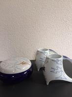 SET bekers+bonbonschaal Arti Hove Delft Corrie Ammerlaan, Ophalen of Verzenden