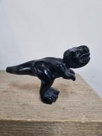 Zwarte obsidiaan Dino, t-rex, Verzamelen, Mineralen en Fossielen, Ophalen of Verzenden, Mineraal