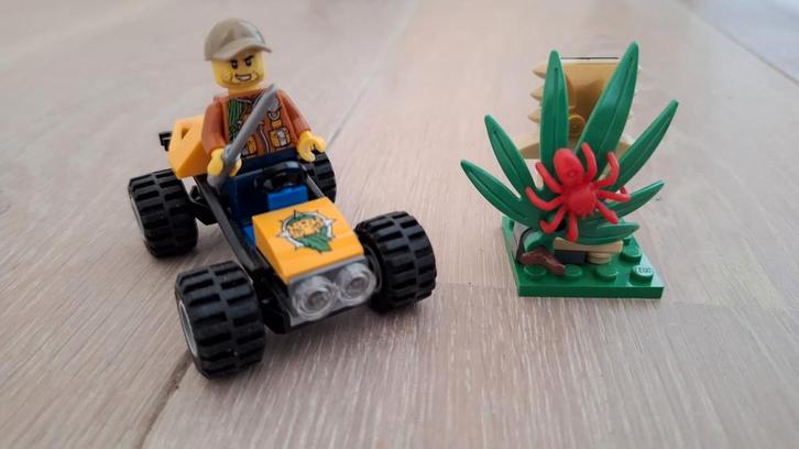 LEGO City Jungle Buggy 60156, Kinderen en Baby's, Speelgoed | Duplo en Lego, Zo goed als nieuw, Lego, Ophalen of Verzenden
