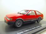Toyota Corolla Levin AE86 1:43 Ebbro rood, Verzenden, Nieuw, Auto, Overige merken