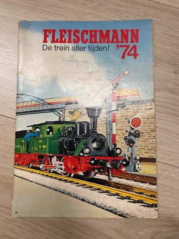 Fleischmann Catalogus 1974 beschikbaar voor biedingen