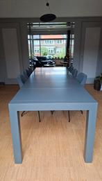 Superhandige Uitschuifbare Eettafel voor 8 tot 12 Personen, Huis en Inrichting, Tafels | Eettafels, Gebruikt, 200 cm of meer, Metaal