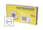 Hartberger Munthouders 22,5mm om te nieten (100 stuks), Overige typen, Ophalen of Verzenden