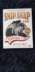 Te koop dvd box Snip en snap proficiat 75jaar, Alle leeftijden, Ophalen of Verzenden, Zo goed als nieuw, Stand-up of Theatershow