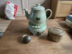 Pickwick theepot met theelicht en theedoos, Antiek en Kunst, Ophalen of Verzenden