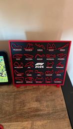 F1 2026 Kalender - Circuit Overzicht, Ophalen of Verzenden, Nieuw, Overige typen