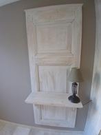 Oude paneeldeur met sierplankje, Ophalen, Gebruikt, Minder dan 80 cm, Overige typen