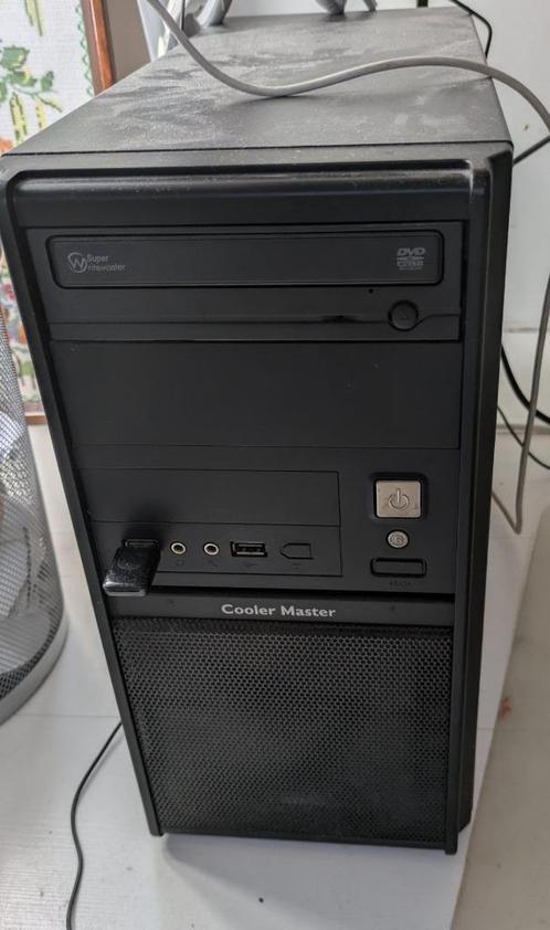Desktop computer i5 incl Dell monitor, Computers en Software, Desktop Pc's, Gebruikt, 3 tot 4 Ghz, HDD, SSD, 8 GB, Met videokaart