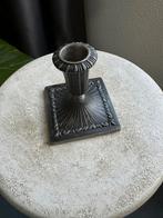 Vintage Hagness Pewter Candle Holder . Norwegian, Antiek en Kunst, Antiek | Kandelaars, Verzenden
