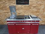 🔥UNIEK Lacanche Eiland 167x155 cm rood Multicooker Plancha, Witgoed en Apparatuur, Fornuizen, Niet ingevuld, 60 cm of meer, Niet ingevuld