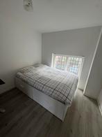 Wit bed met 4 lades, Huis en Inrichting, Slaapkamer | Bedden, Ophalen, Wit, Tweepersoons, 140 cm