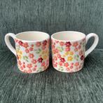 Emma Bridgewater- servies- Flowers 🌺2 ESPRESSO Mugs- Nieuw!, Nieuw, Ophalen of Verzenden, Overige stijlen, Kop(pen) en/of Schotel(s)