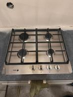 Fagor 4 pits gaskookplaat met elektrische ontsteking, Gebruikt, Inbouw, Gas, 4 kookzones