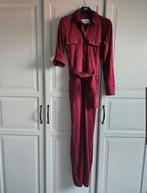Donkerrode boilersuit/jumpsuit suede Costes maat 36, Ophalen of Verzenden, Zo goed als nieuw, Costes, Maat 36 (S)