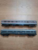 Twee Lima wagons van de FS., Gebruikt, Gelijkstroom of Wisselstroom, Wagon, Ophalen of Verzenden