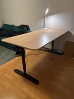 Ikea Bekant Bureau 80x160 cm, Huis en Inrichting, Bureaus, Ophalen, In hoogte verstelbaar, Zo goed als nieuw, Bureau