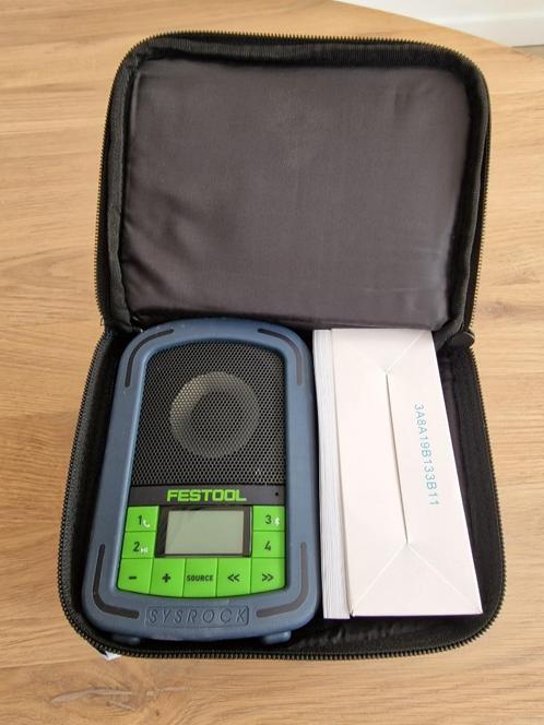 Festool SYSROCK radio BR 10, Doe-het-zelf en Verbouw, Gereedschap | Machine-onderdelen en Toebehoren, Zo goed als nieuw, Ophalen of Verzenden