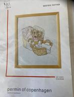 BORDUURPAKKET PERMIN BEATRIX POTTER EGELVROUWTJE, Hobby en Vrije tijd, Borduren en Borduurmachines, Verzenden, Nieuw, Handborduren