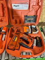 Paslode Impulse Accu Nagelpistool Set 2 stuks, Doe-het-zelf en Verbouw, Gereedschap | Handgereedschap, Ophalen, Gebruikt