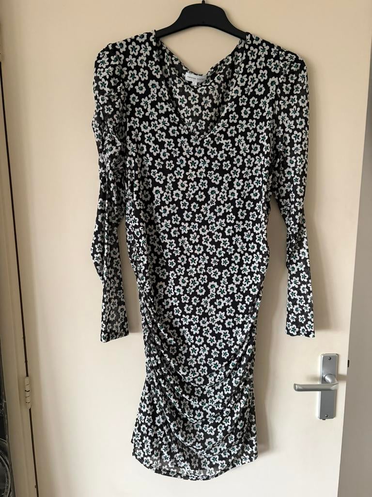 Fabienne chapot jurk maat L, Zwart, Maat 42/44 (L), Ophalen of Verzenden, Zo goed als nieuw