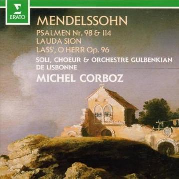 MENDELSSOHN Psalmen nr. 98 & 114 CD CORBOZ ERATO  beschikbaar voor biedingen