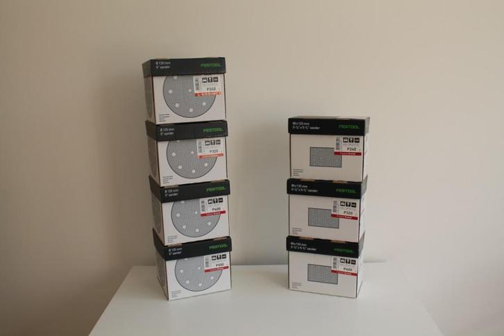 Festool Granat STF schuurstroken 80x133 en STF schijven D125, Doe-het-zelf en Verbouw, Gereedschap | Schuurmachines, Nieuw, Overige typen