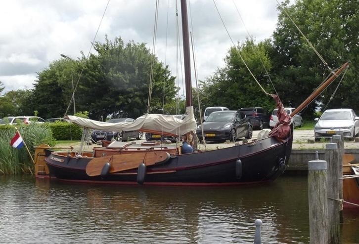 Lemsteraak Brinksma 10.45, zeer fraaie platbodem!, Watersport en Boten, Platbodems, Gebruikt, 9 tot 12 meter, Staal, Diesel, Ophalen
