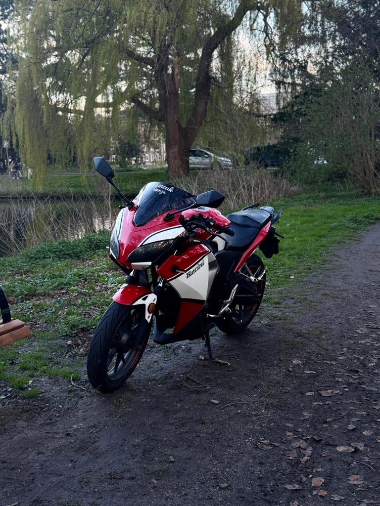 Berini R15 | Schakelbrommer | lage kilometerstand, Fietsen en Brommers, Brommers | Overige merken, Ophalen, Gebruikt, Maximaal 45 km/u